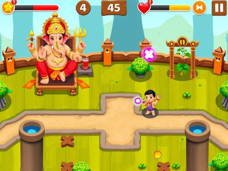 Ganesh Basket Conqueror gameplay screenshot